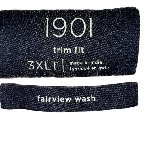 CT268a 1901 Trim Fit Red Checkered Shirt 3XLT - Picture 2 of 3